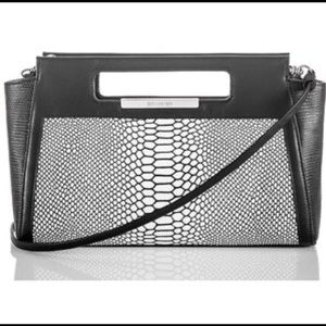 Brahmin shoulder/clutch woman purse